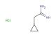 2-cyclopropylacetimidamide hydrochloride