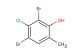 2,4-dibromo-3-chloro-6-methylphenol