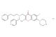 6-fluoro-2-methyl-7-(piperazin-1-yl)-3-(((3-(pyridin-3-yl)propyl)(pyridin-4-ylmethyl)amino)methyl)-4H-chromen-4-one hydrochloride