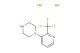 1-(2-(trifluoromethyl)pyridin-3-yl)piperazine dihydrochloride