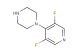 1-(3,5-difluoropyridin-4-yl)piperazine