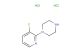 1-(3-fluoropyridin-2-yl)piperazine dihydrochloride