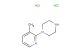 1-(3-methylpyridin-2-yl)piperazine dihydrochloride