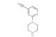 2-(piperazin-1-yl)isonicotinonitrile