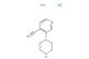 3-(piperazin-1-yl)isonicotinonitrile dihydrochloride