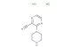 3-(piperazin-1-yl)pyrazine-2-carbonitrile dihydrochloride
