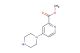 4-(1-piperazinyl)-2-pyridinecarboxylic acid methyl ester