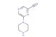 6-(piperazin-1-yl)pyrazine-2-carbonitrile