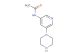 N-(5-(piperazin-1-yl)pyridin-3-yl)acetamide