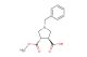 (trans)-1-benzyl-4-(methoxycarbonyl)pyrrolidine-3-carboxylic acid