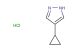4-cyclopropyl-1H-pyrazole hydrochloride