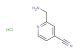 2-(aminomethyl)isonicotinonitrile hydrochloride