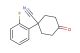 1-(2-fluorophenyl)-4-oxocyclohexanecarbonitrile