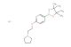 2-(2-(pyrrolidin-1-yl)ethoxy)-5-(4,4,5,5-tetramethyl-1,3,2-dioxaborolan-2-yl)pyridine hydrochloride