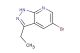 5-bromo-3-ethyl-1H-pyrazolo[3,4-b]pyridine