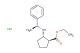 (1S,2S)-ethyl 2-((S)-1-phenylethylamino)cyclopentanecarboxylate hydrochloride