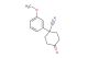 1-(3-methoxyphenyl)-4-oxocyclohexanecarbonitrile