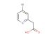 2-(4-bromopyridin-2-yl)acetic acid