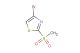 4-bromo-2-(methylsulfonyl)thiazole