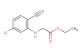 ethyl 2-(5-chloro-2-cyanophenylamino)acetate