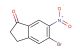 5-bromo-6-nitro-2,3-dihydro-1H-inden-1-one