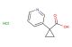 1-(pyridin-3-yl)cyclopropanecarboxylic acid hydrochloride