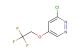 3-chloro-5-(2,2,2-trifluoroethoxy)pyridazine