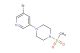 1-(5-bromopyridin-3-yl)-4-(methylsulfonyl)piperazine