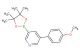 3-(4-methoxyphenyl)-5-(4,4,5,5-tetramethyl-1,3,2-dioxaborolan-2-yl)pyridine