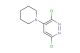 3,6-dichloro-4-(piperidin-1-yl)pyridazine