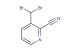 3-(dibromomethyl)picolinonitrile