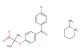 2-methylpiperidinium 2-(4-(4-chlorobenzoyl)phenoxy)-2-methylpropanoate