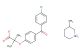 3-methylpiperidinium 2-(4-(4-chlorobenzoyl)phenoxy)-2-methylpropanoate