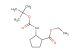ethyl 2-(tert-butoxycarbonylamino)cyclopentanecarboxylate