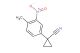 1-(4-methyl-3-nitrophenyl)cyclopropanecarbonitrile