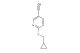 2-(cyclopropylmethoxy)-5-ethynylpyridine