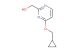 (4-(cyclopropylmethoxy)pyrimidin-2-yl)methanol