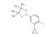 2-(3-cyclopropyl-4-fluorophenyl)-4,4,5,5-tetramethyl-1,3,2-dioxaborolane