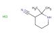 2,2-dimethylpiperidine-3-carbonitrile hydrochloride