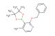 2-(benzyloxy)-4-methyl-3-(4,4,5,5-tetramethyl-1,3,2-dioxaborolan-2-yl)pyridine