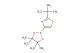 2-tert-butyl-4-(4,4,5,5-tetramethyl-1,3,2-dioxaborolan-2-yl)thiazole