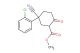 methyl 5-(2-chlorophenyl)-5-cyano-2-oxocyclohexanecarboxylate