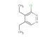 3-chloro-4,5-diethylpyridazine