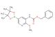 benzyl 2-methoxy-5-(4,4,5,5-tetramethyl-1,3,2-dioxaborolan-2-yl)pyridin-3-ylcarbamate