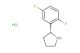(2R)-2-(2,5-difluorophenyl)pyrrolidine hydrochloride