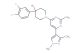 4-(3,4-difluorophenyl)-1-(6-(1,3-dimethyl-1H-pyrazol-4-yl)-2-methylpyrimidin-4-yl)piperidin-4-ol