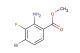 methyl 2-amino-4-bromo-3-fluorobenzoate