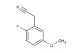 2-(2-fluoro-5-methoxyphenyl)acetonitrile