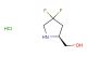 [(2S)-4,4-difluoropyrrolidin-2-yl]methanol hydrochloride