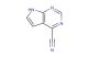 7H-pyrrolo[2,3-d]pyrimidine-4-carbonitrile